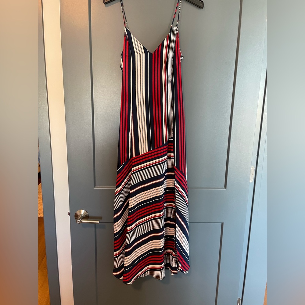 Striped maxi dress